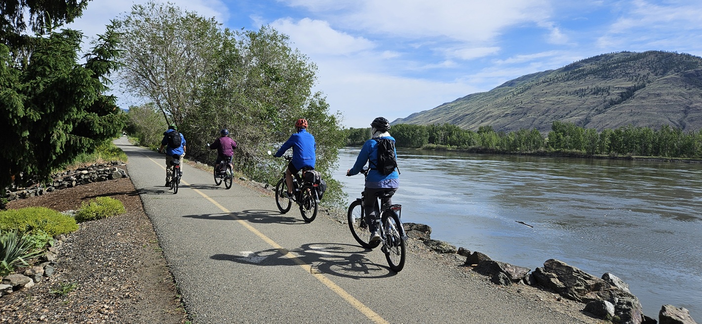 biking